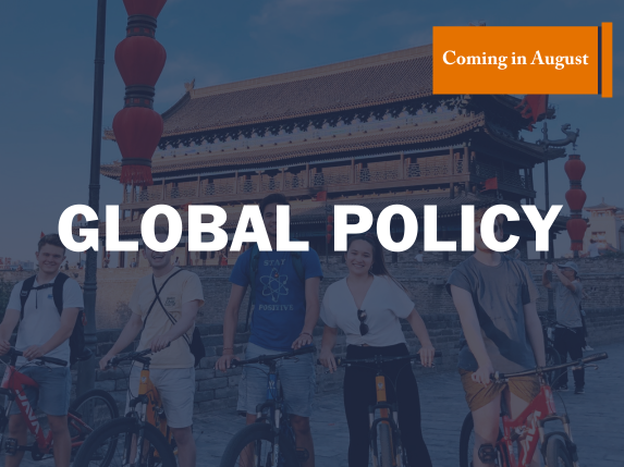 UVA Batten Global Policy image featuring students on bikes on an academic trip