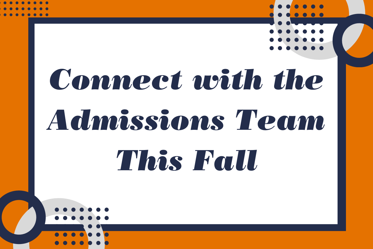 Connect with the Admissions Team