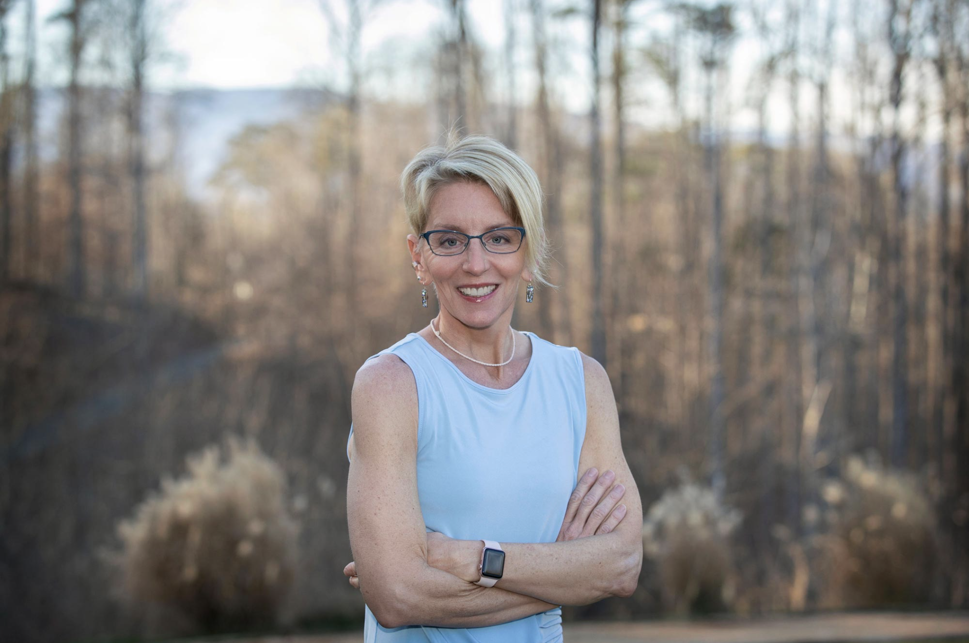 Brooke Lehmann is a clinical social worker, lawyer and federal lobbyist who teaches at the Frank Batten School of Leadership and Public Policy. (Photo by Dan Addison, University Communications)