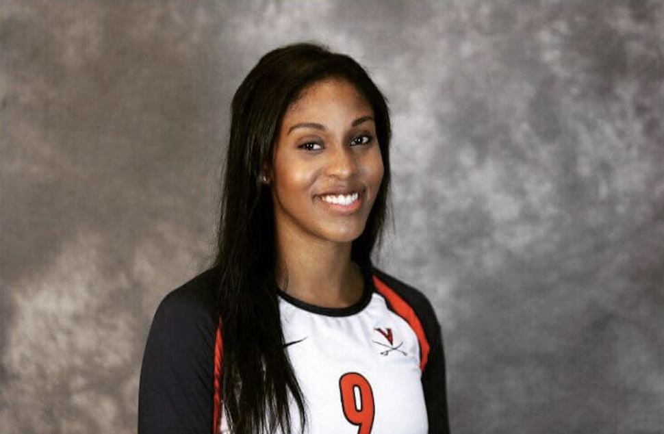 captain of the volleyball team where she was honored as the State of Virginia Rookie of the Year and Atlantic Coast Conference (ACC) Freshman of the Year, as well as being named to the ACC All-Second Team and as an East-Coast Region All-American.
