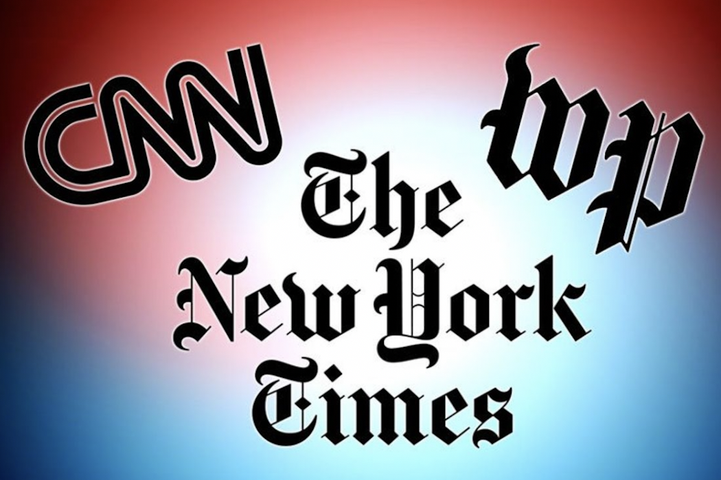 Mainstream media logos (Graphic courtesy of Salon)