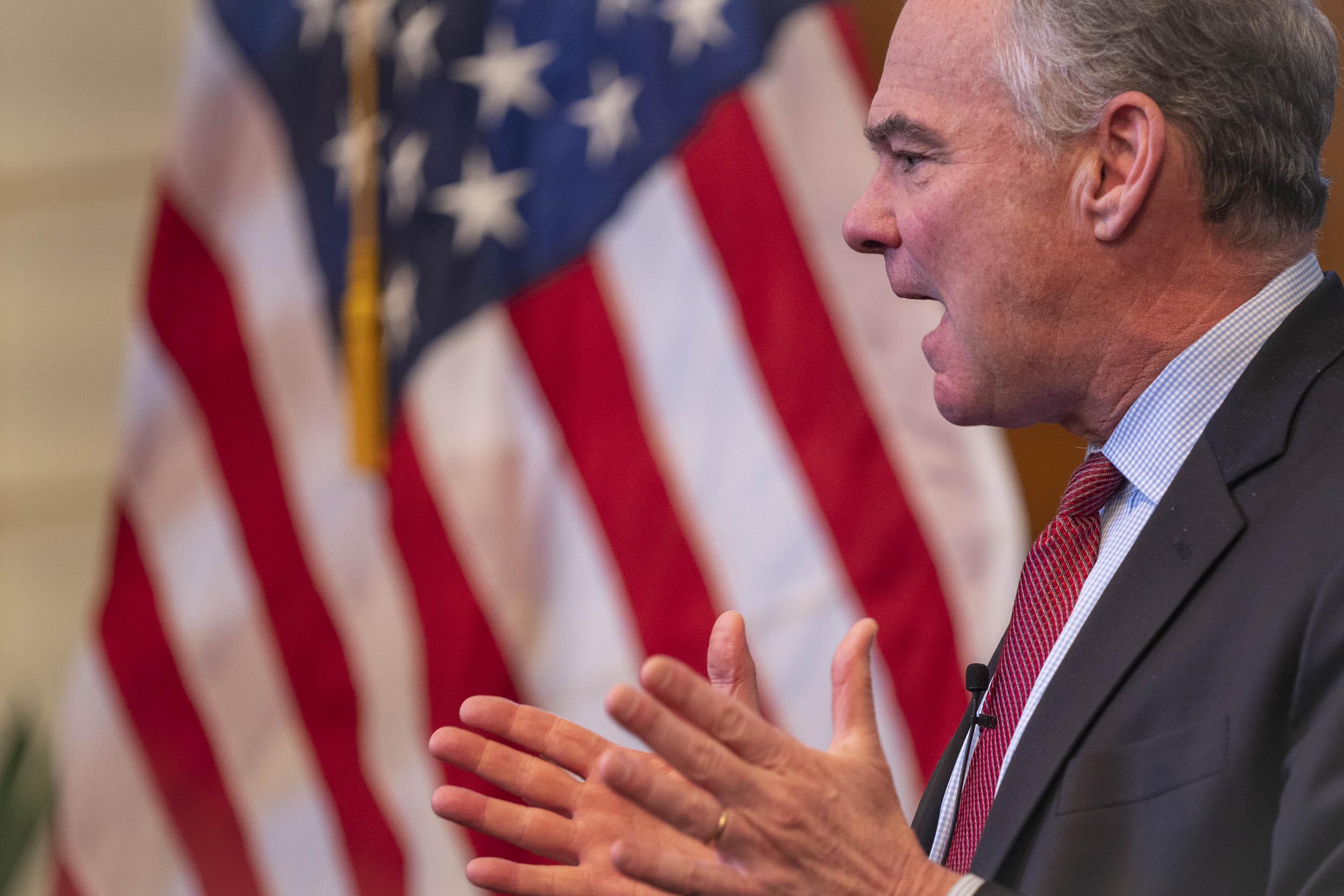 Kaine has been examining the relationship between congressional and presidential war powers since he took office in 2013.