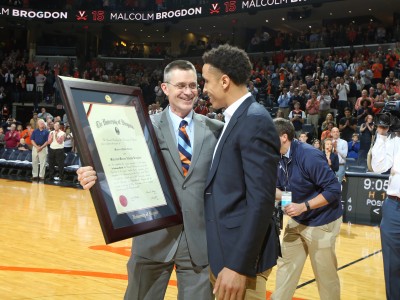 Batten Graduate and Rising NBA Star Malcolm Brogdon (MPP ’16) Has Number Retired