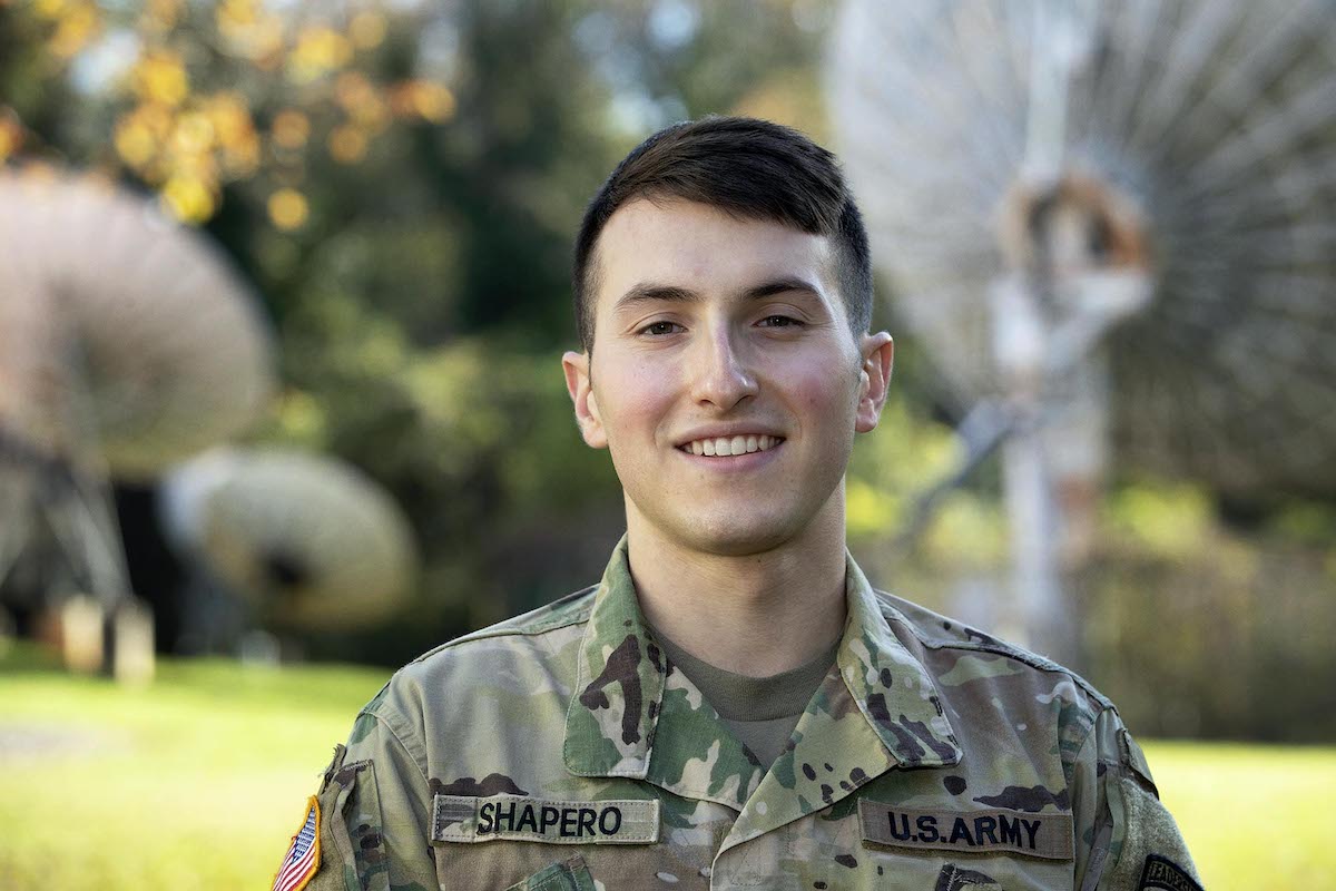 Armed with Humor, Batten Student Named Among Nation’s Top Four Army ROTC Cadets