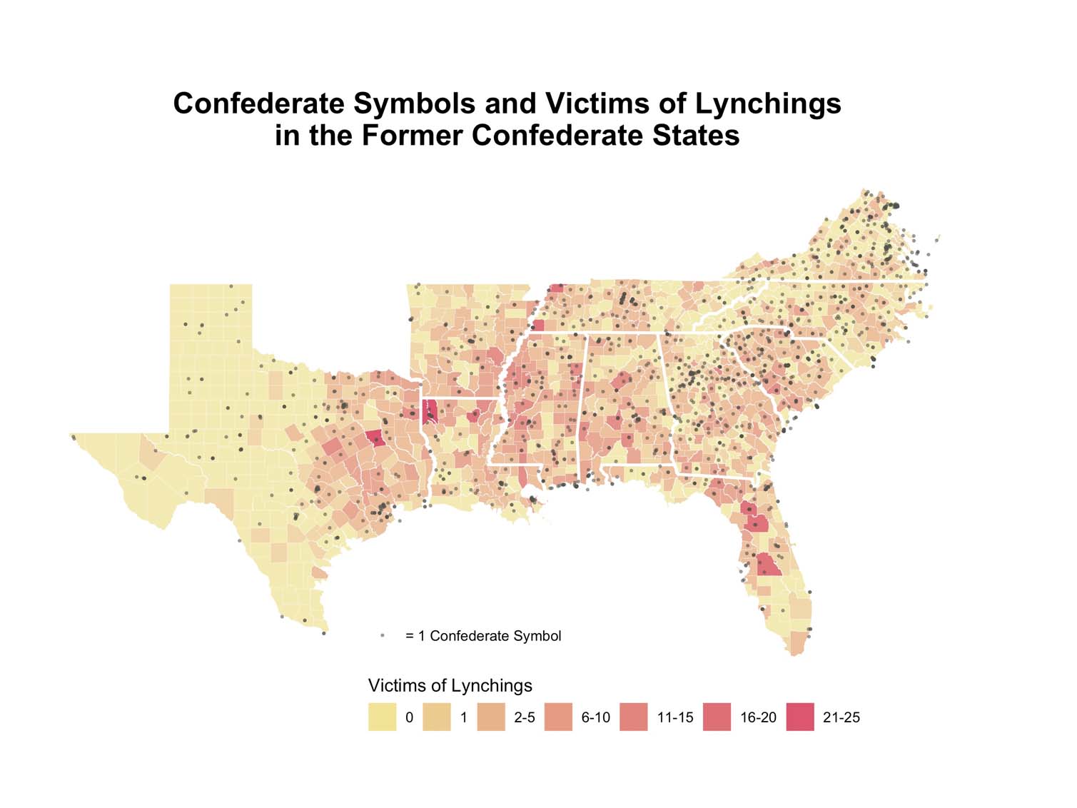 Confederate monuments and the history of lynching in the American South: An empirical examination