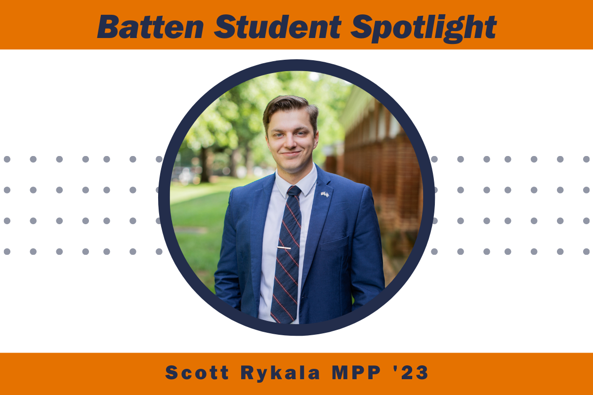 Student Spotlight: Scott Rykala MPP ’23