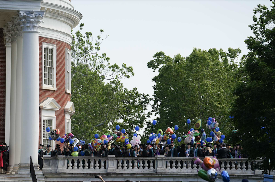 More than 4,500 students walked the Lawn and received degrees Sunday, including 87 students who fulfilled the academic requirements for the degree of Bachelor of Arts in Public Policy and Leadership and 91 students who fulfilled the academic requirements for the degree of Master of Public Policy. 
