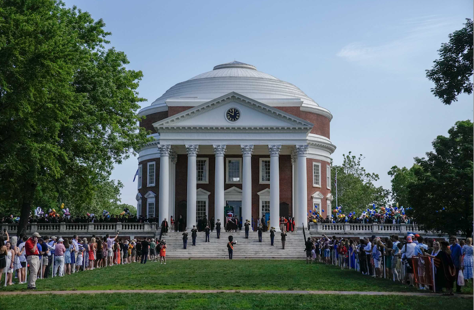 More than 4,500 students walked the Lawn and received degrees Sunday, including 87 students who fulfilled the academic requirements for the degree of Bachelor of Arts in Public Policy and Leadership and 91 students who fulfilled the academic requirements for the degree of Master of Public Policy. 