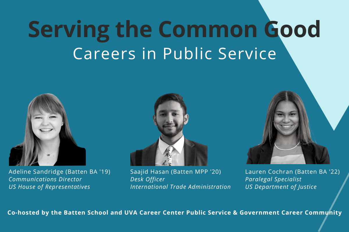 Careers in Public Service Event Recap