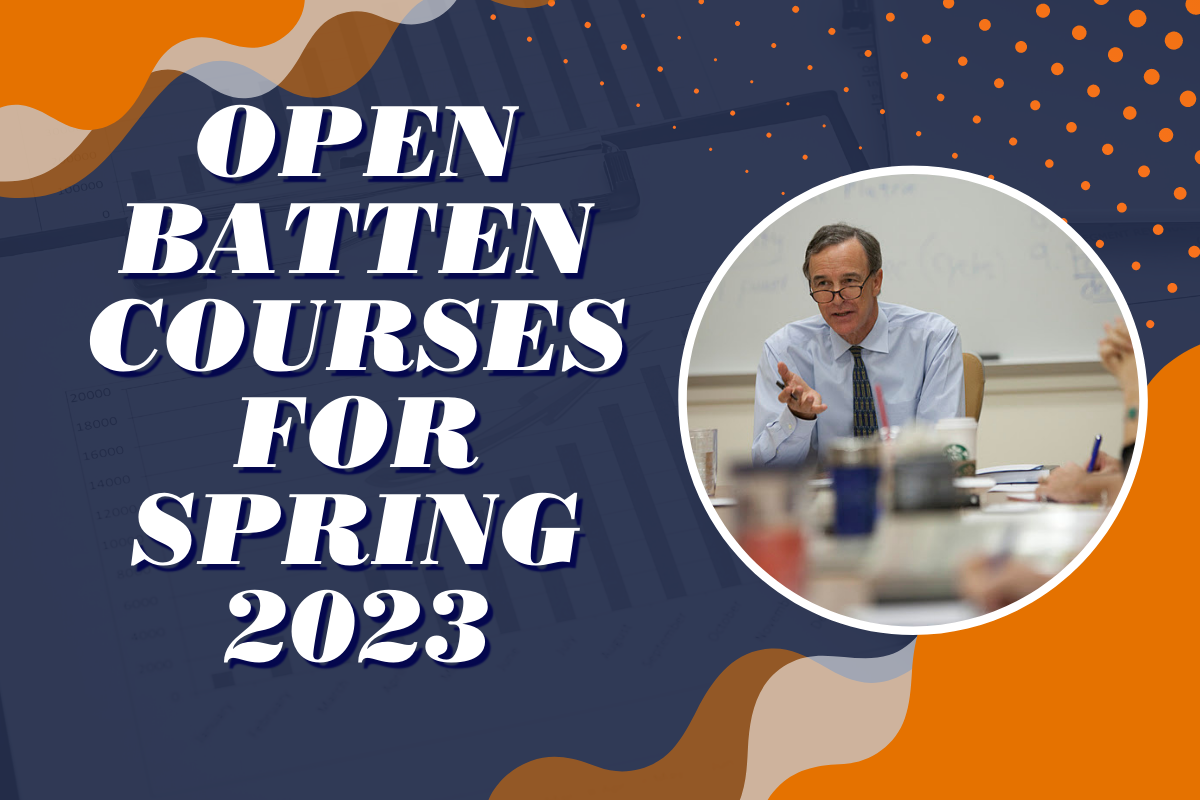 Open Batten Courses for Spring 2023