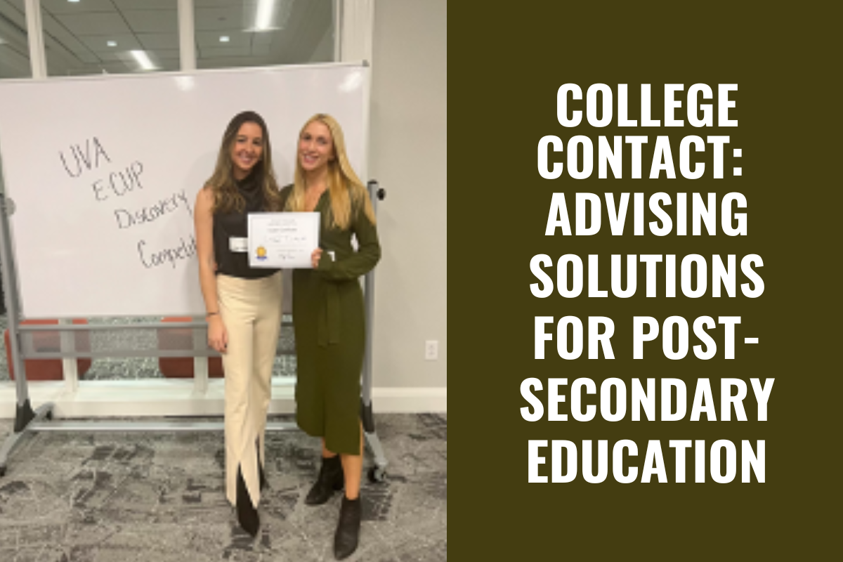 College Contact: Advising Solutions for Post-Secondary Education