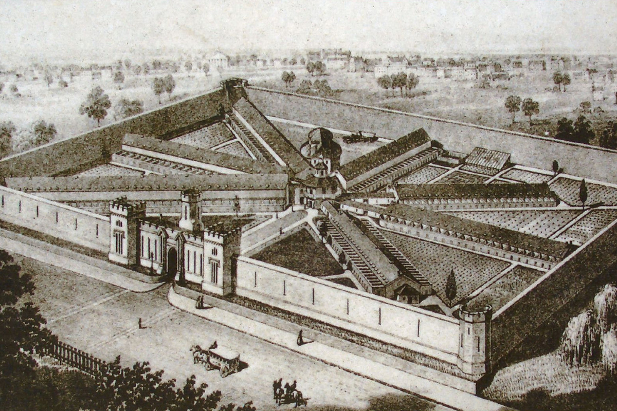 Rendering of Eastern State Penitentiary
