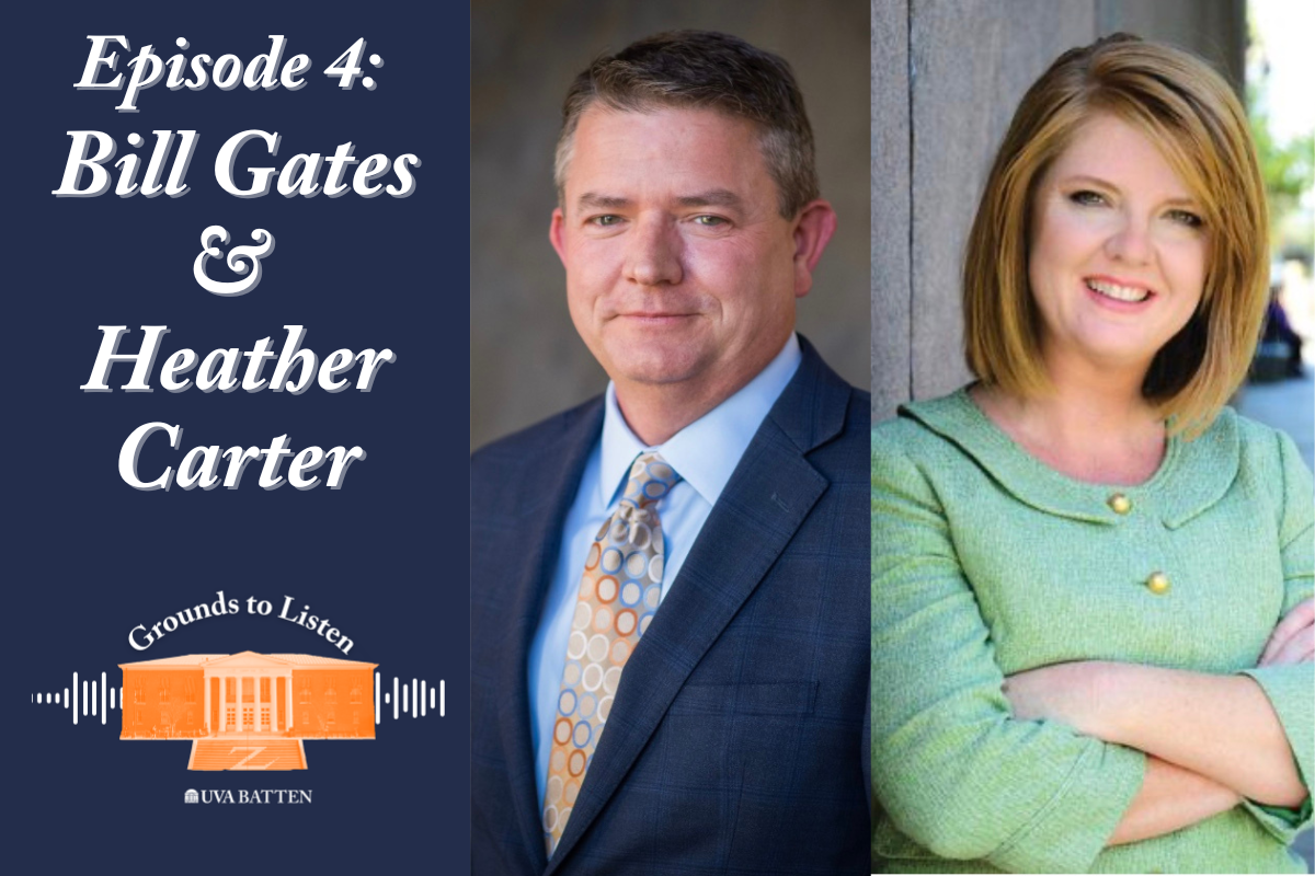 Bill Gates and Heather Carter