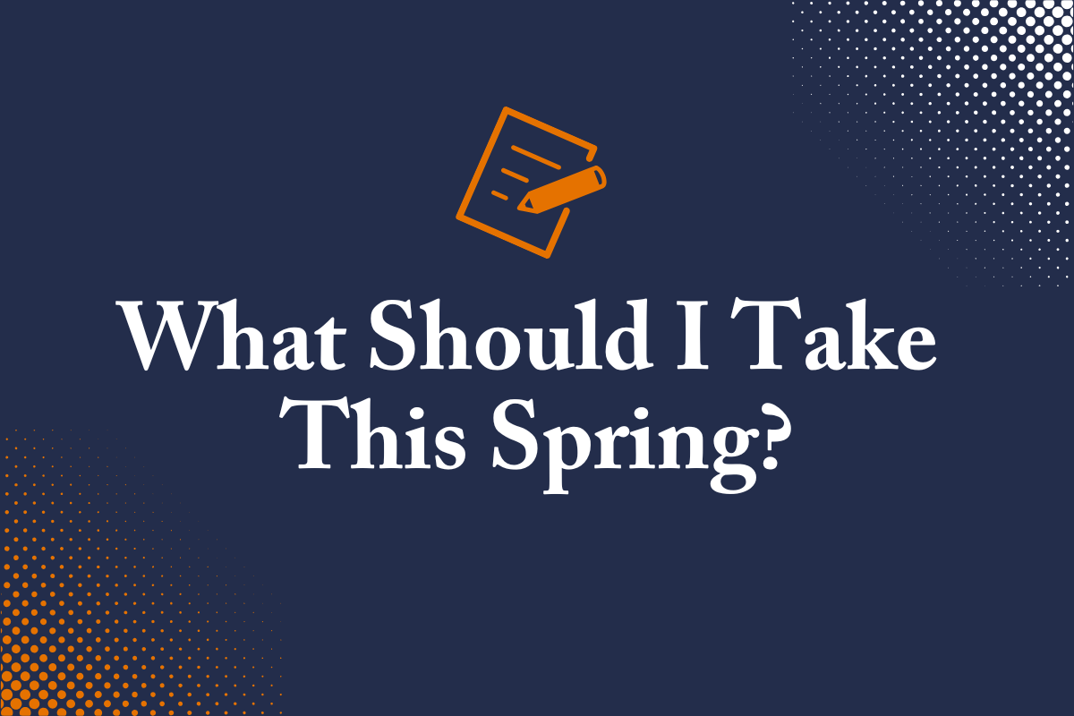 What Should I Take This Spring